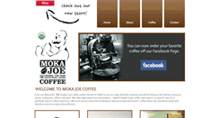 Desktop Screenshot of mokajoe.com